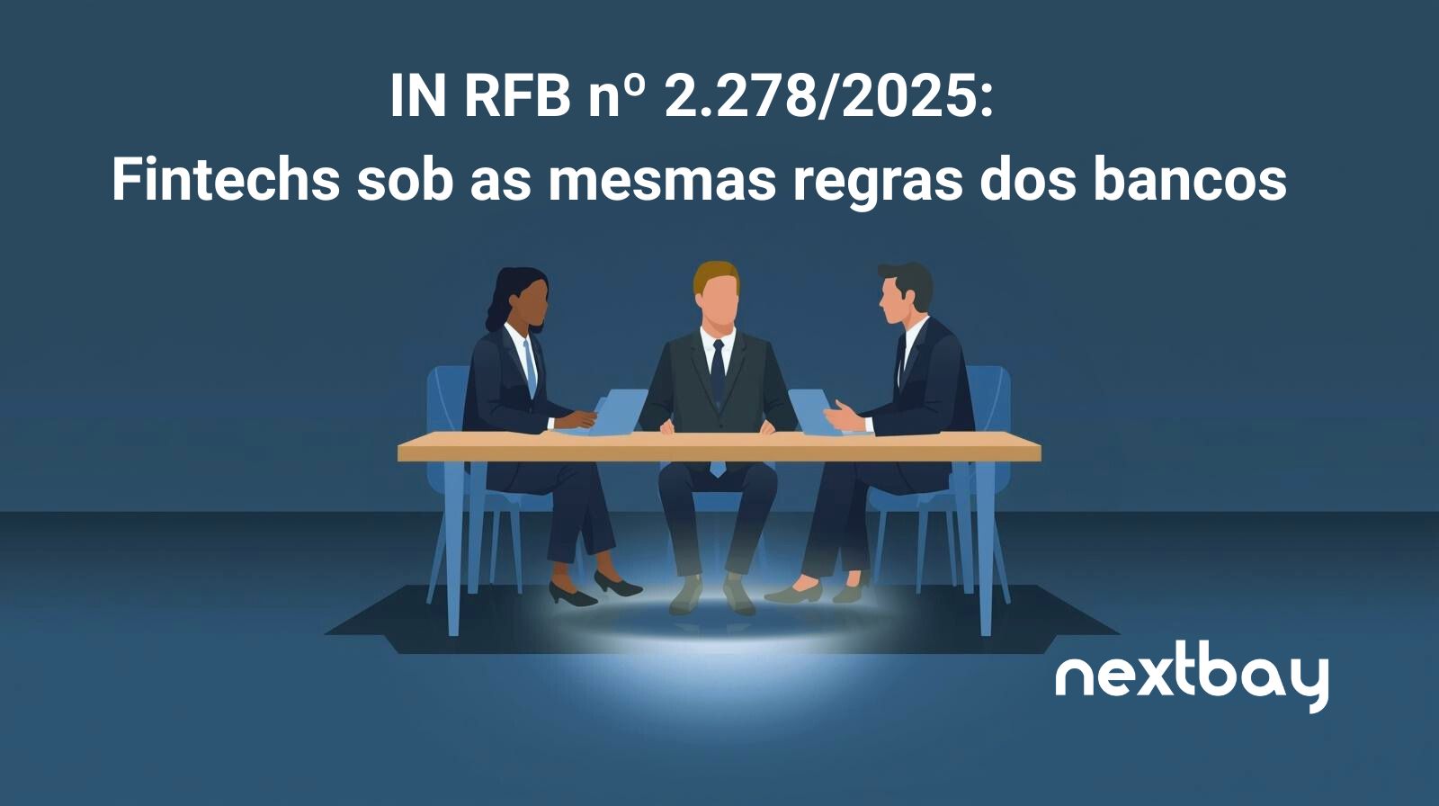 Instrução Normativa RFB nº 2.278/2025: fintechs passam a cumprir as mesmas obrigações dos bancos
